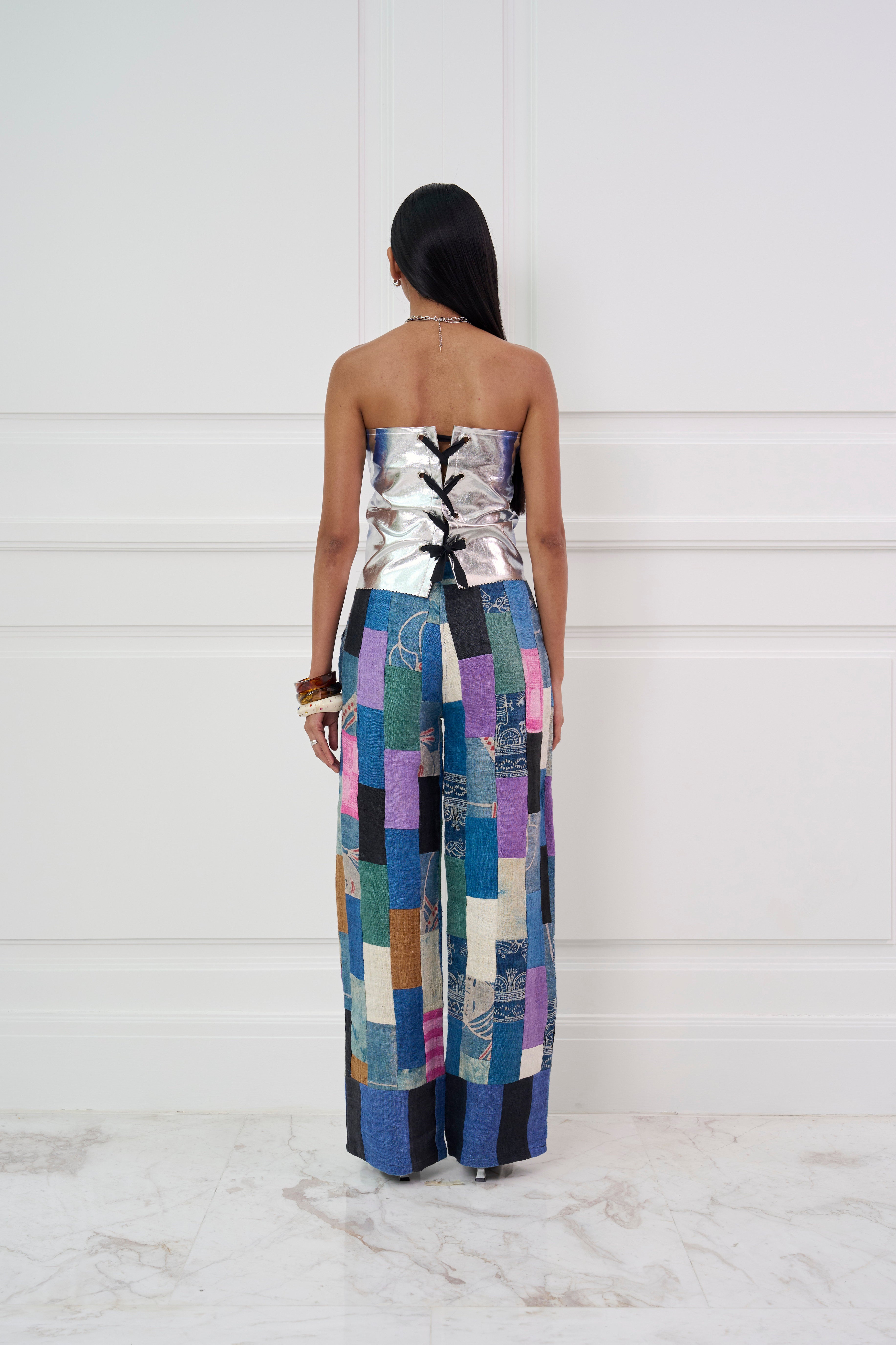 ARTISAN PATCHWORK TROUSERS ARTISAN PATCHWORK TROUSERS